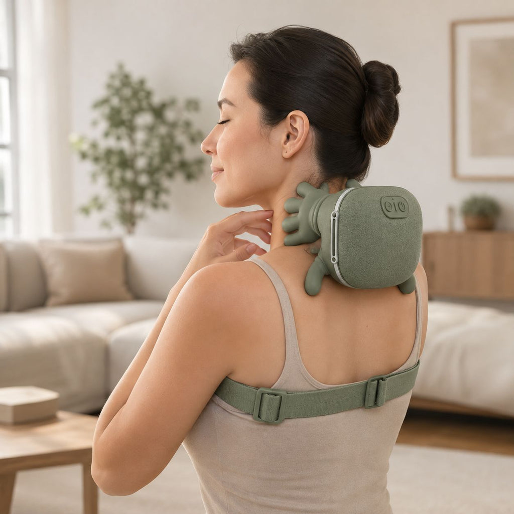 Masajeador Eléctrico para Cuello y Hombros con Calor