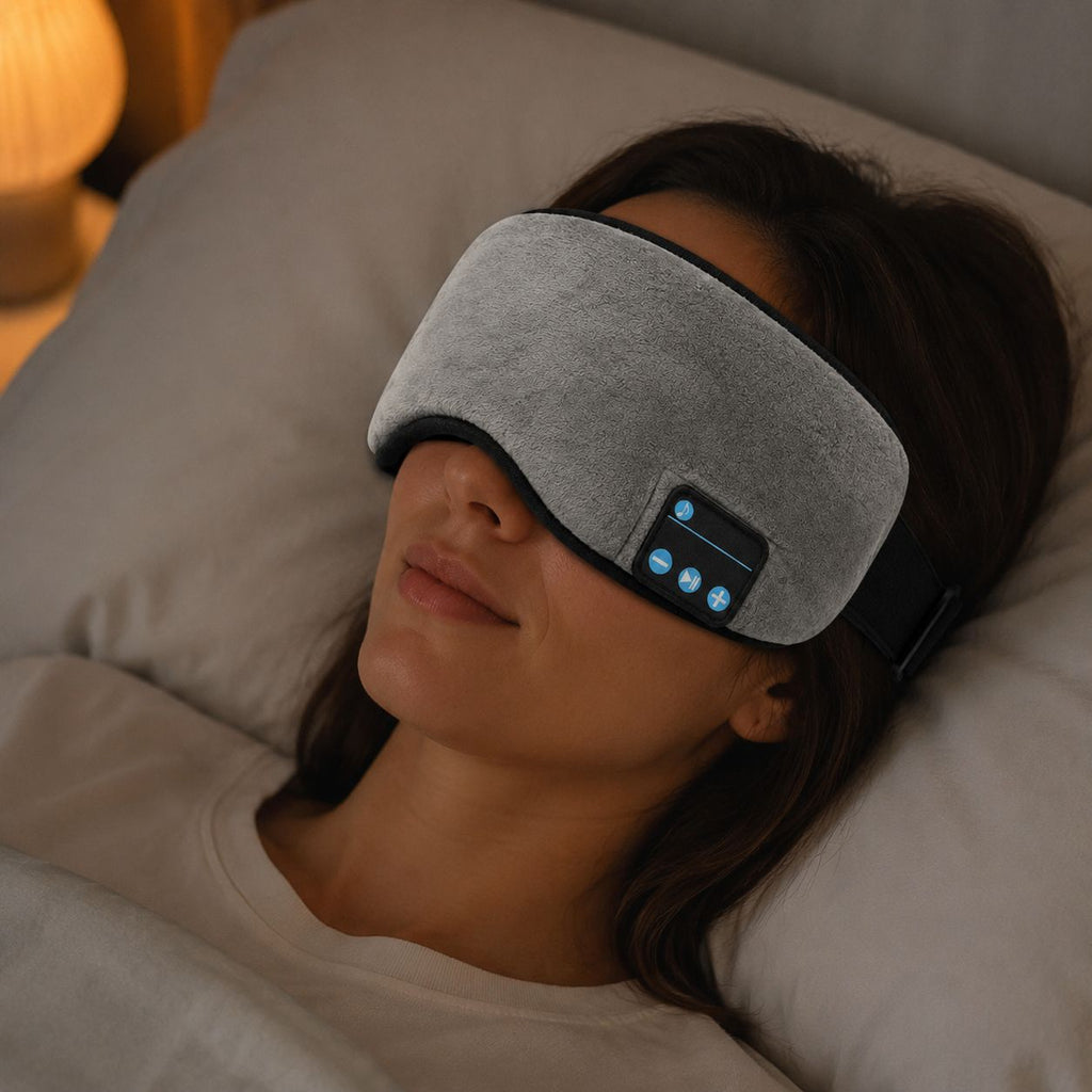 Antifaz Bluetooth para Dormir con Auriculares Integrados