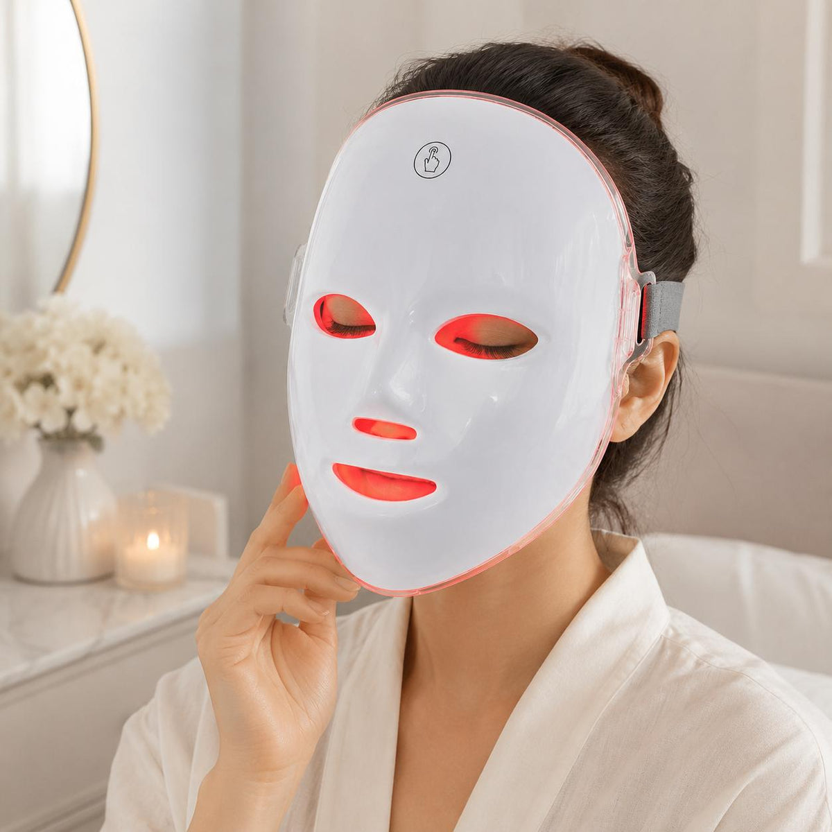 Máscara Facial LED de 7 Colores para el Cuidado de la Piel