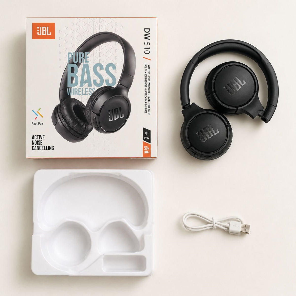 Auriculares Bluetooth DW510 – Plegables con Micrófono