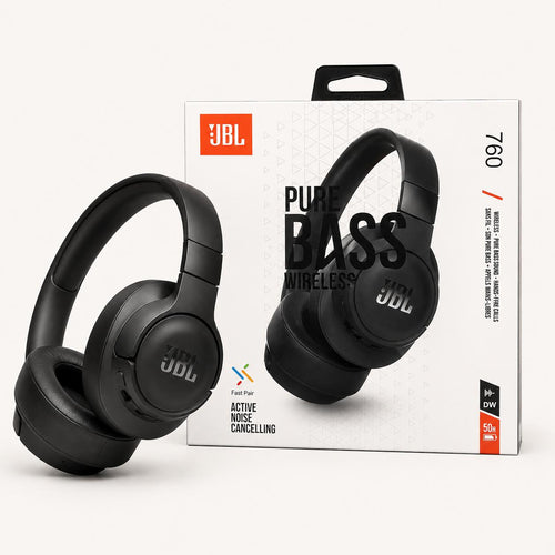 Auriculares Bluetooth 760 con Cancelación de Ruido – Plegables