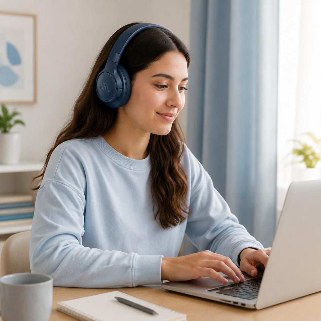 Auriculares Bluetooth 760 con Cancelación de Ruido – Plegables