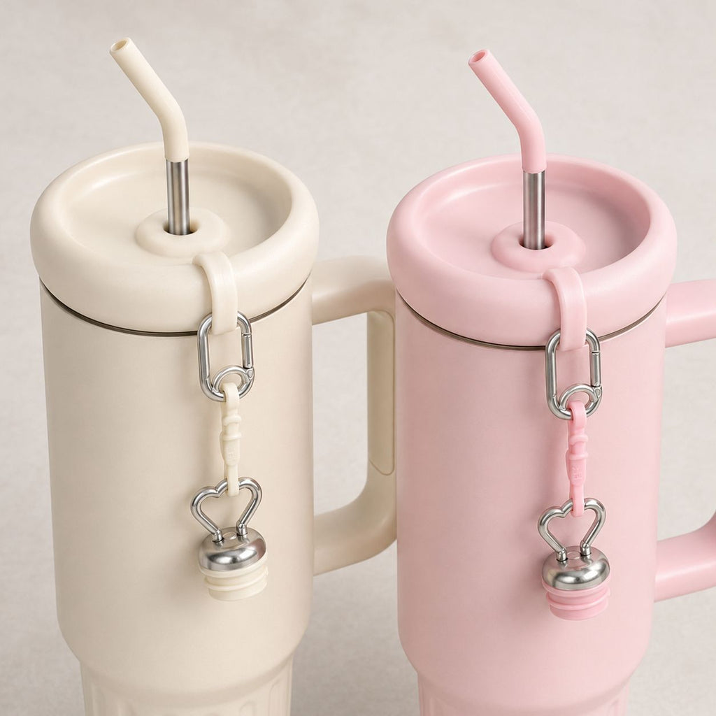 Vaso Térmico 1200 ml con Asa y sorbito