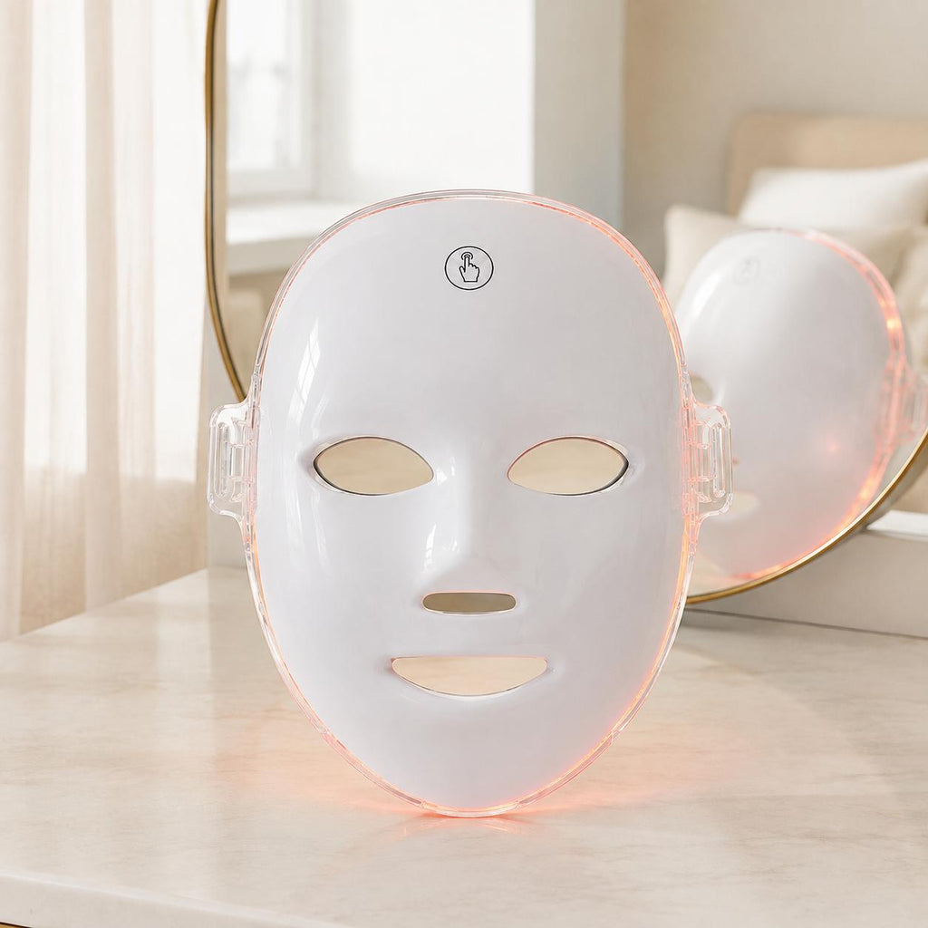Máscara Facial LED de 7 Colores para el Cuidado de la Piel
