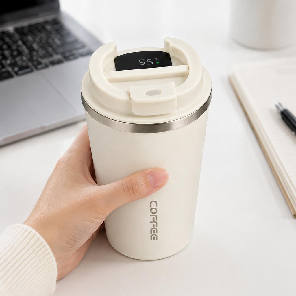 Vaso Térmico Inteligente con Pantalla LED de Temperatura