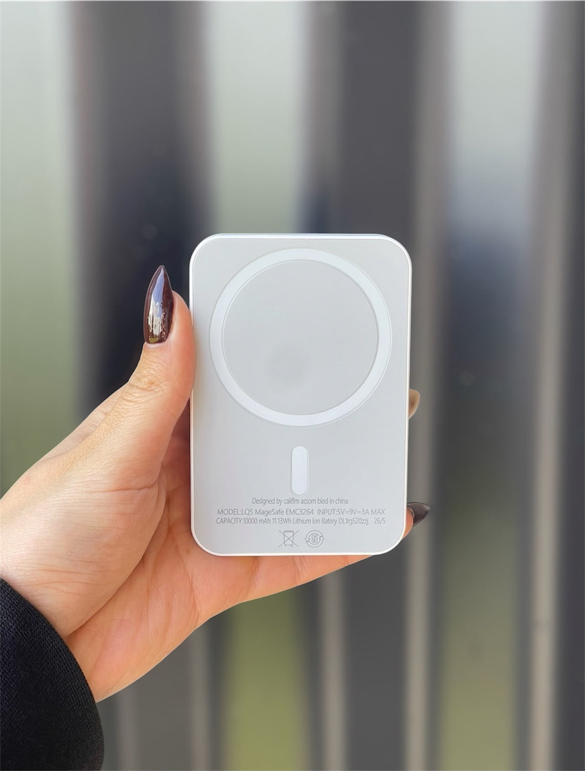 Cargador Portátil Magnético Inalámbrico Compatible con MagSafe